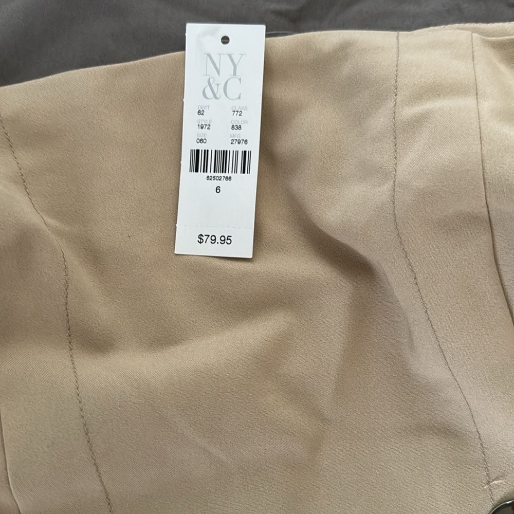 NY&C Tan Skirt